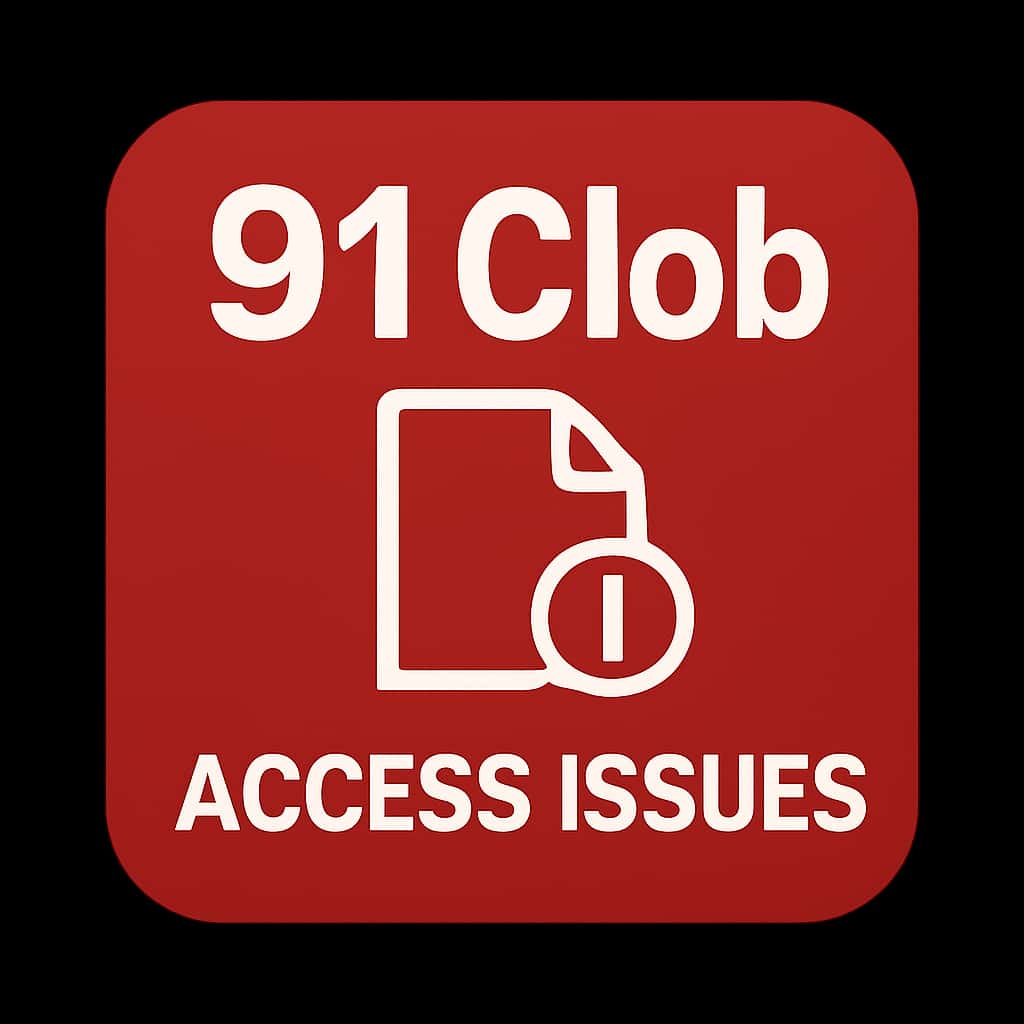 Icon representing 91 Clob Access Issues