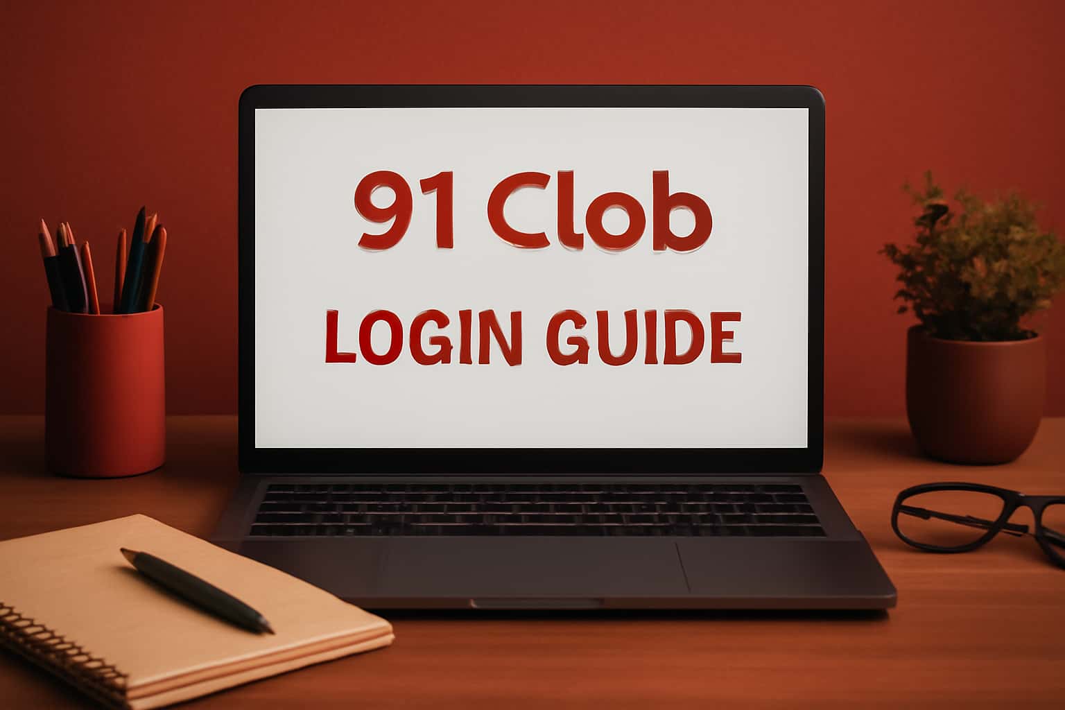An informative depiction of the 91 Clob Login Guide, showcasing secure account access.