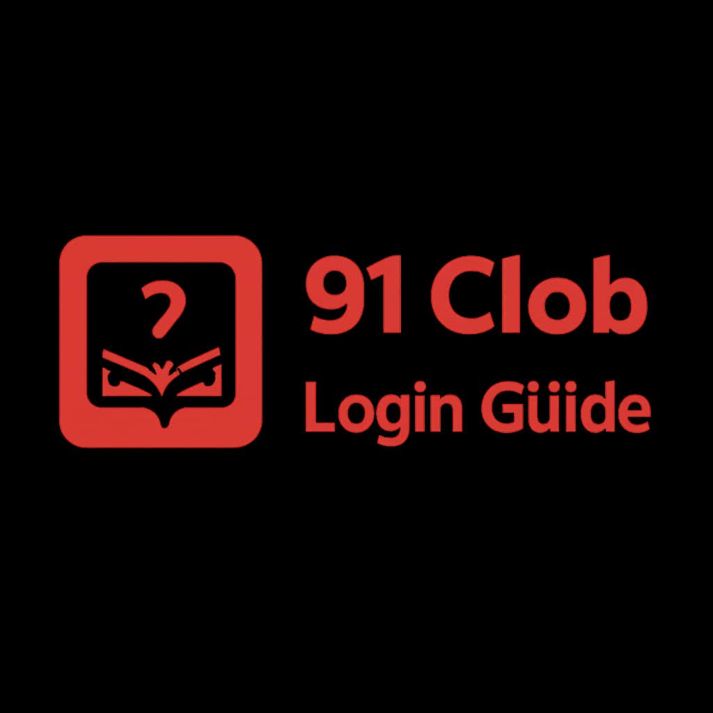 A simple badge design symbolizing the 91 Clob Login Guide.