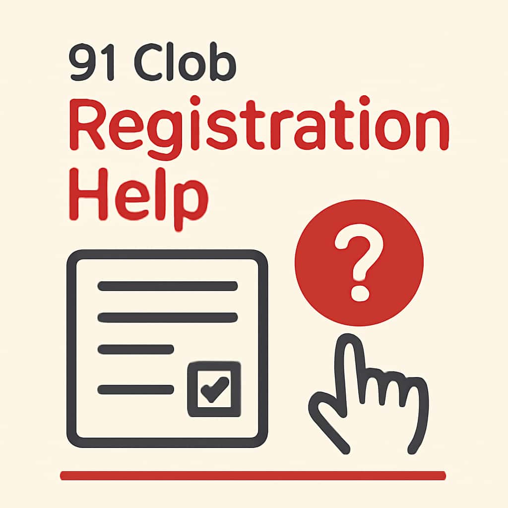 An educational diagram concerning 91 Clob Registration Help.