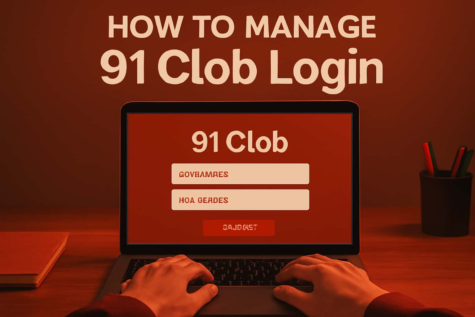 A visual representation related to 91 Clob login management.